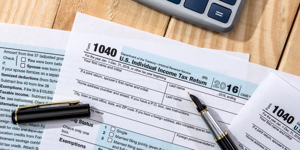 Us Form 1040 Income Tax Return Preparation Cross Border Financial Professional Corporation